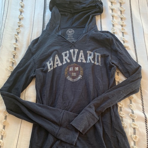 HARVARD Tops - HOODED L-SLEEVE HARVARD